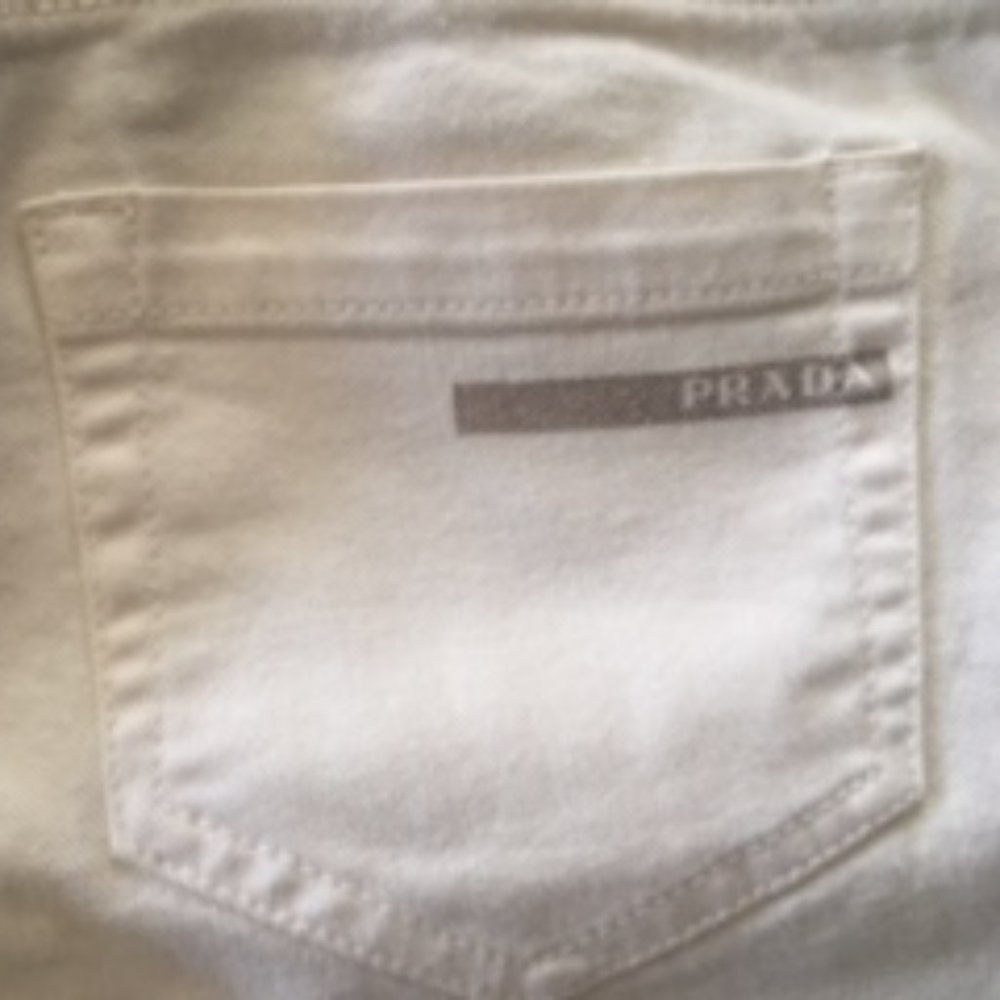 Prada Vintage  Denim Capri Pants  EUC